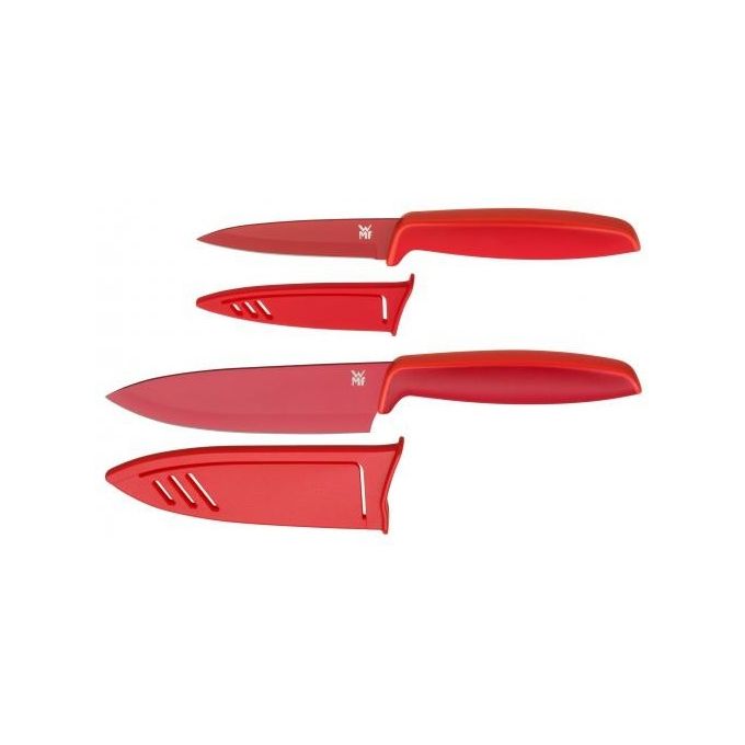 WMF Touch Set di 2 Coltelli Rosso