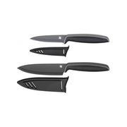 WMF Set di 2 Coltelli Acciaio Inossidabile Nero