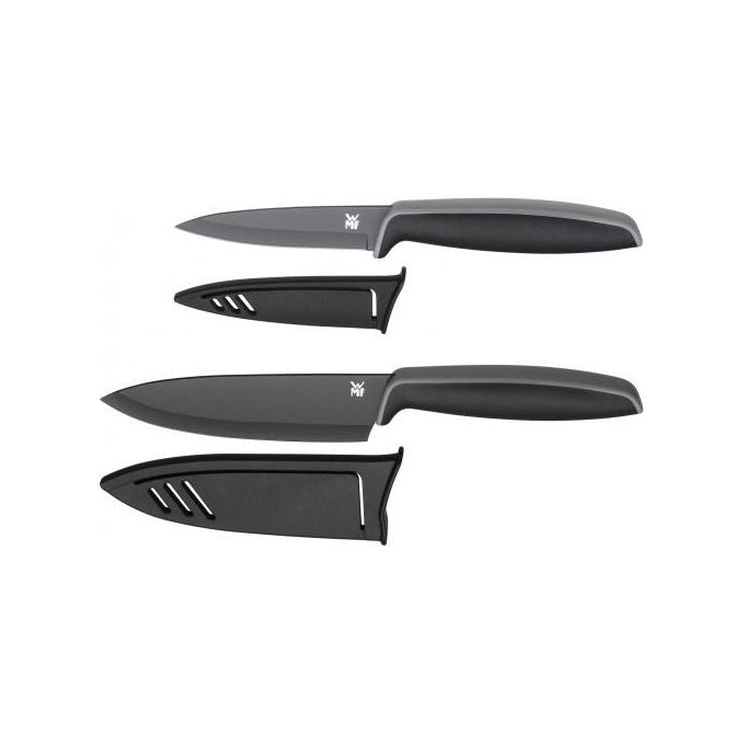 WMF Set di 2 Coltelli Acciaio Inossidabile Nero