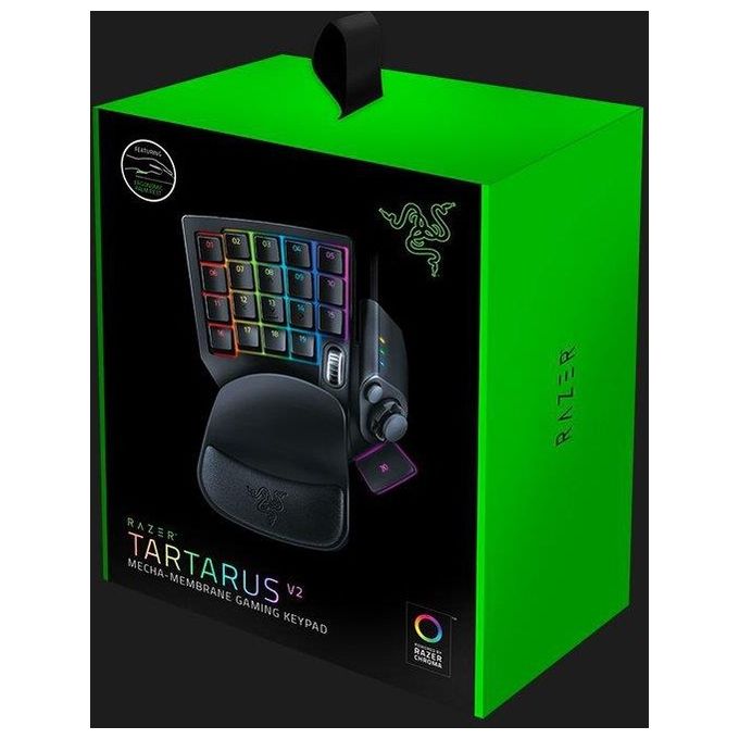 Razer Tartarus v2 Tastiera da Gioco con 32 Tasti Programmabili, RGB Chroma, Mecha-Membrane