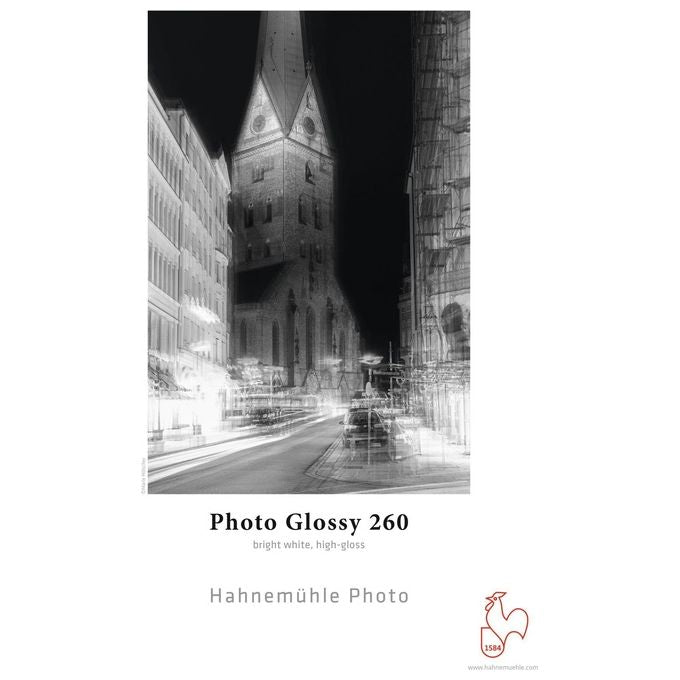 Hahnemuhle Carta Fotografica Brillante A4 260g-m² 25 Fogli