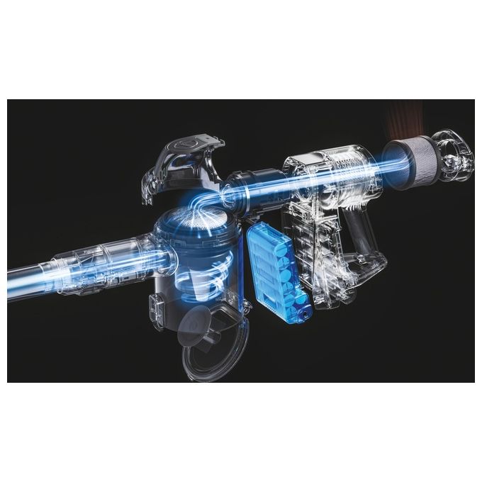 Hoover 39401009 HF4 Aspirapolvere senza filo Ciclonico EPA 0,7 L 190 W 80 AW colore Nero Argento