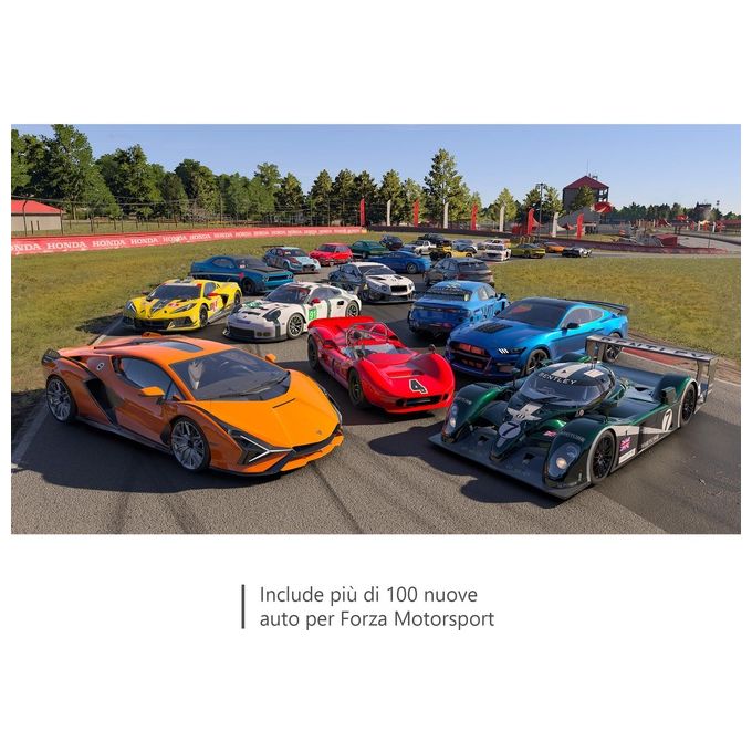 Microsoft VBH-00011 Forza Motorsport Videogioco per Xbox Series X Genere Corse Simulazione Guida Assistita Ray Tracing in Tempo Reale Modalita' Multigiocatore PEGI 3 colore Nero