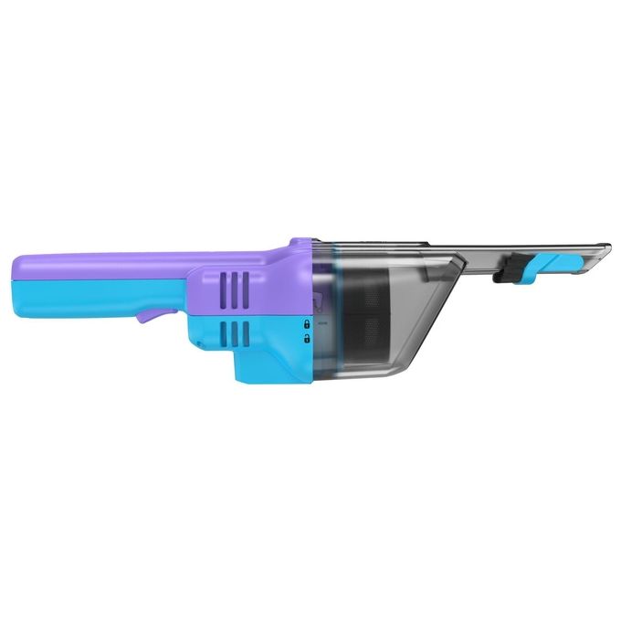 Black+Decker NVD220BP-QW Aspirapolvere Senza Filo Senza Sacchetto 0,29 L autonomia 14 min colore Viola e Azzurro