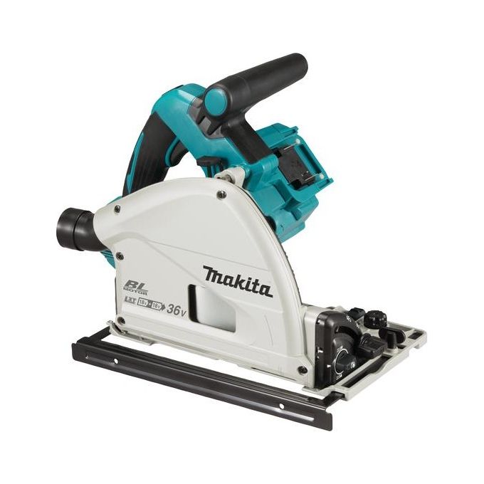 Makita DSP600ZJ Sega circolare ad immersione a batteria 36V motore brushless lama 165 mm colore Blu Nero