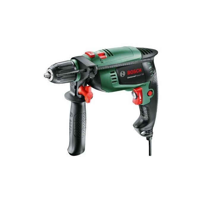 Bosch Trapano Percussione 700W Reversibile Con Valigetta Universalimpact