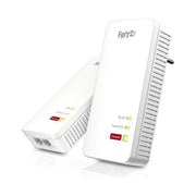 FRITZ! 20003038 Powerline 1240 AX Kit Adattatori Powerline Wi-Fi 6 1200 Mbit-s Gigabit Ethernet HomePlug AV2 2 pz colore Bianco
