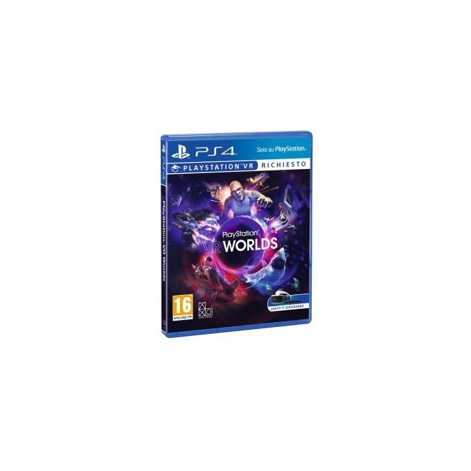 PlayStation VR con Camera V2 VR Worlds e GT Sport