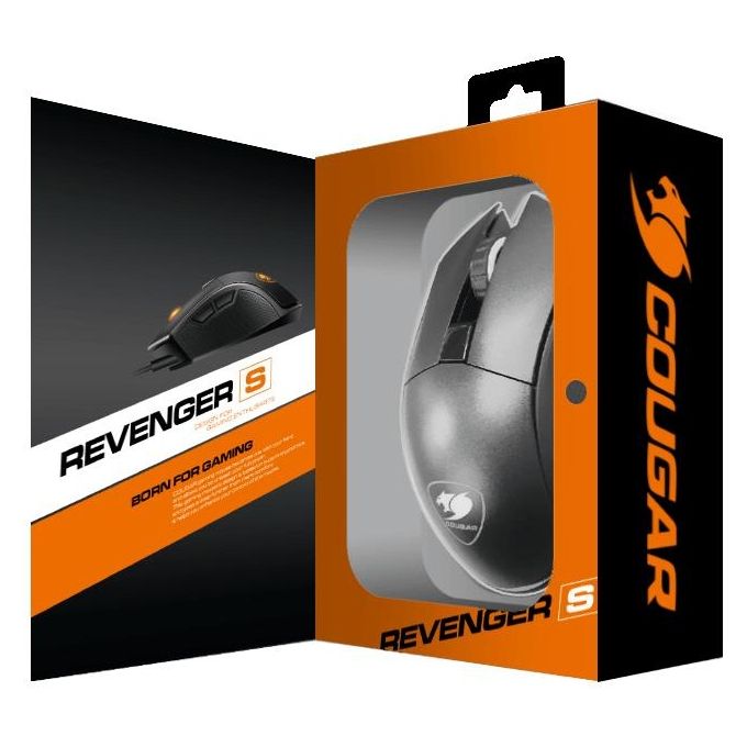 MOUSE GAMING WIRED REVENGER-S OPTICAL USB  - COUGAR