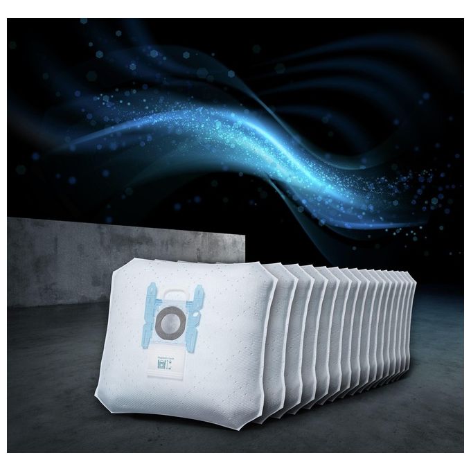 Siemens PowerProtect Universale Sacchetto per la Polvere 16 Pezzi con Chiusura
