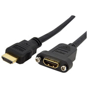 StarTech Cavo HDMI Standard per montaggio a pannello da 91 cm - F-M