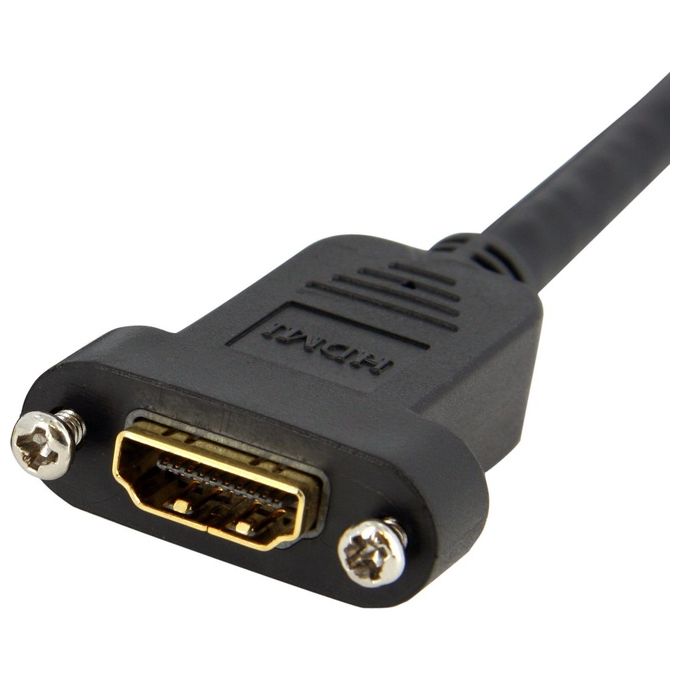 StarTech Cavo HDMI Standard per montaggio a pannello da 91 cm - F-M
