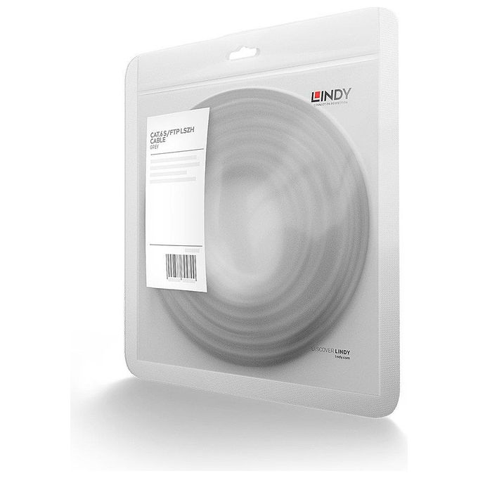 Lindy Cavo di Rete Cat.6 SSTP-S-FTP PIMF 5mt Beige