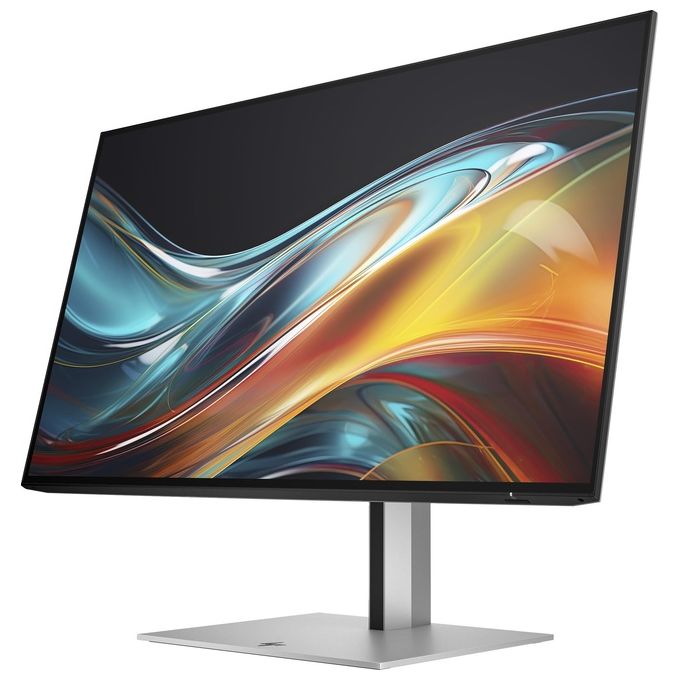HP 8X530AA Serie 7 Pro Monitor PC 23,8'' Full HD IPS 1920x1080 100Hz 5ms Hub USB 3.2 VESA colore Nero Argento
