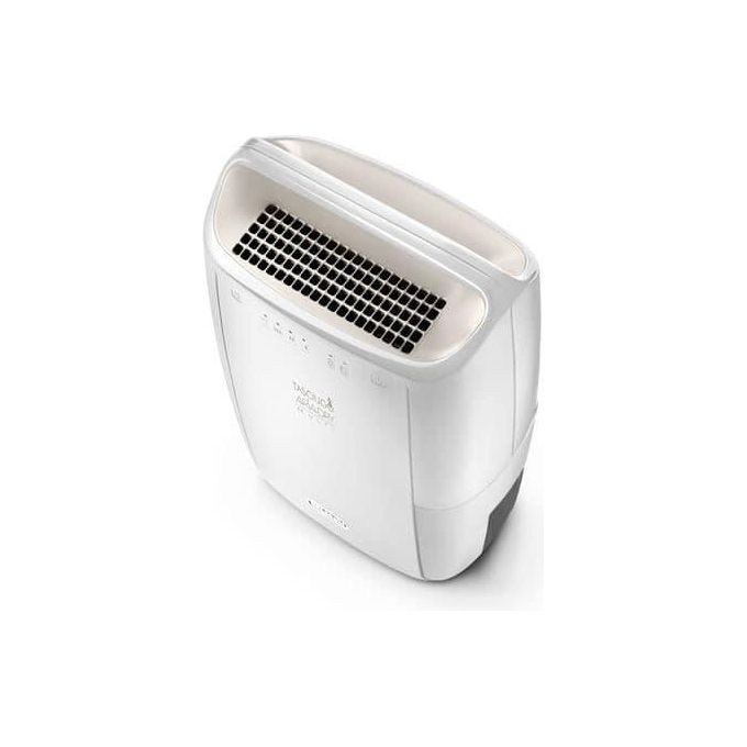 De'Longhi DEX210SF Tasciugo AriaDry Deumidificatore Portatile 10 L-24h fino a 45 m³ 36 dB Filtrazione 3 Azioni Asciugabiancheria colore Bianco
