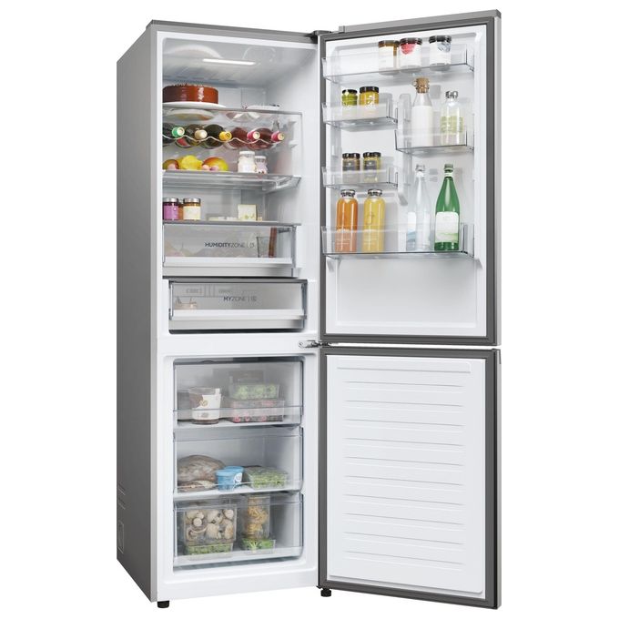 Haier HDPW5618CNPD Serie 5 Frigorifero Combinato 352 L 185 cm Classe C 35 dB Total No Frost Wi-Fi colore Acciaio Inox
