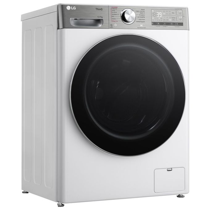 LG D4R9513TPWC Serie R9 Lavasciuga Frontale 13-7 Kg 1400 rpm Classe D AI DD TurboWash 360 Autodosaggio (85x60x61,5 cm) colore Bianco