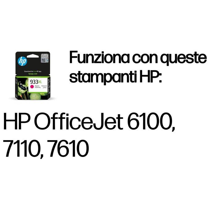 Hp 933xl Magenta Officejet Ink