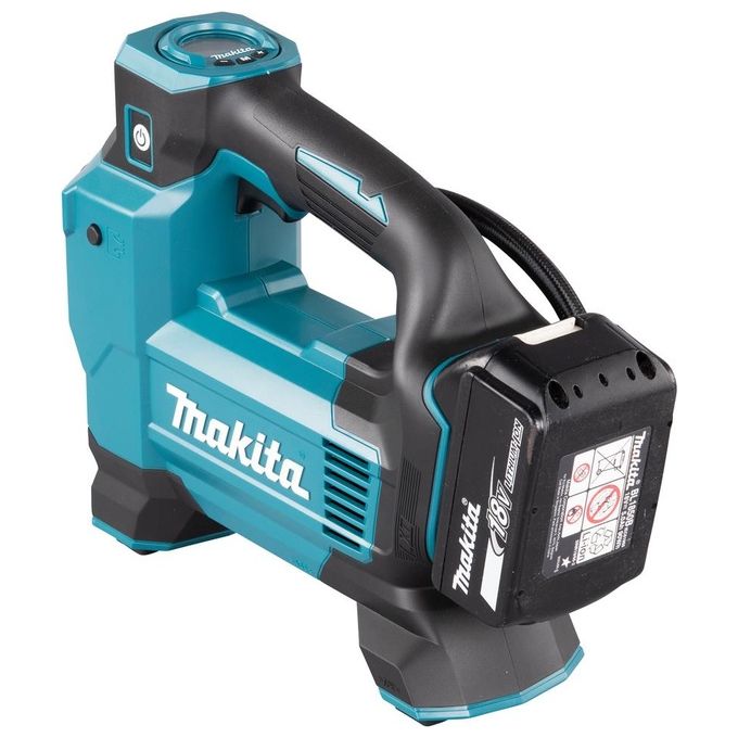 Makita DMP181Z Gonfiatore ad Aria senza Filo 18V LXT 11.1 bar 22 l-min 3 Velocita' LED colore Nero