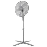 Ardes AR5ST40PG Steelo Ventilatore a Piantana 40 cm 50W 3 Velocita' Oscillazione Automatica 52 dB colore Grigio