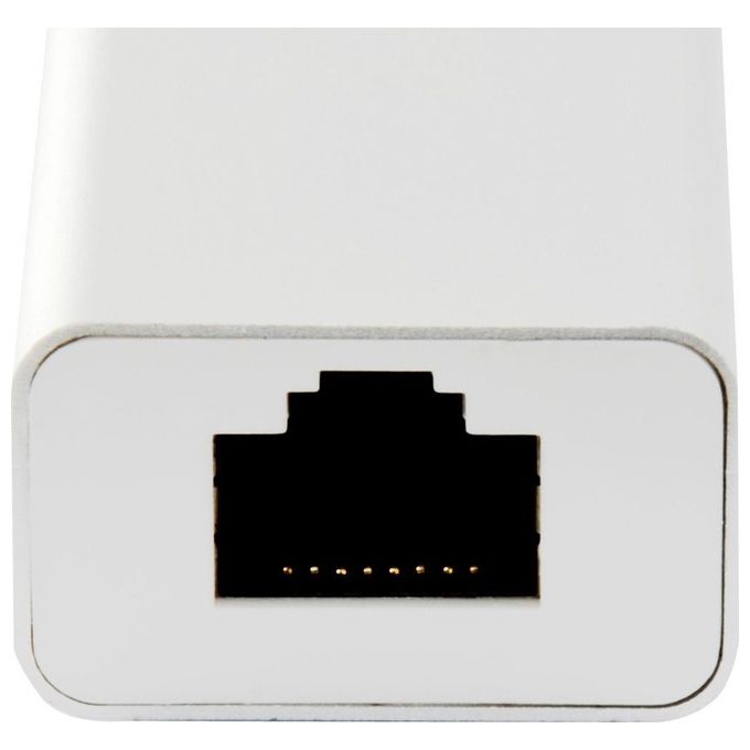 Level One USB-0402 Scheda di Rete e Adattatore Gigabit USB-C Ethernet 1000 Mbit-s