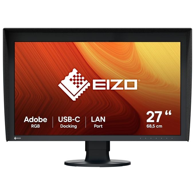 EIZO CG2700S ColorEdge Monitor 27'' WQHD IPS 2560x1440 10 bit HDR 99% Adobe RGB 92W USB-C colore Nero