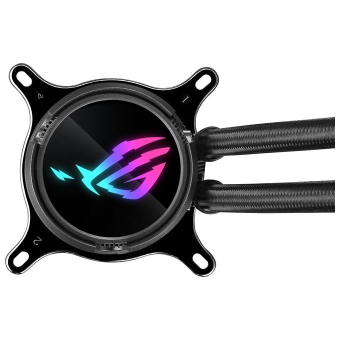 Asus 90RC00T0-M0UAY0 ROG Strix LC III 360 Dissipatore a Liquido 360mm 3 Ventole 120mm Display LCD PWM colore Nero