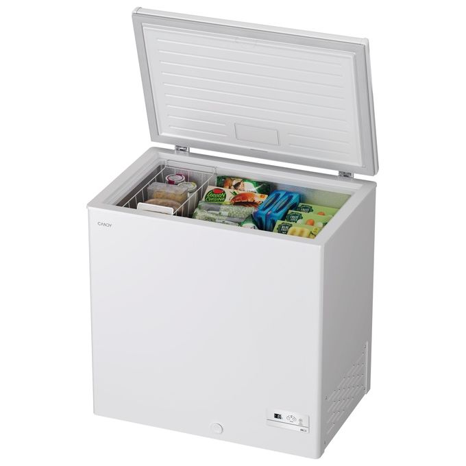 Candy CHAE 2002E Artico Congelatore a Pozzetto 196 L 84,5 cm Classe E 39 dB Congelamento Rapido colore Bianco