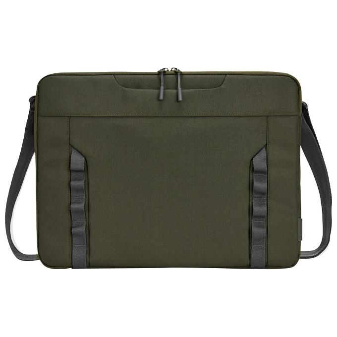 HP 9J498AA Custodia Modulare per Laptop 15.6'' Resistente all'Acqua con Tracolla Rimovibile colore Verde Grigio