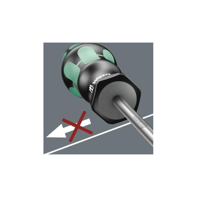 Wera 334-355-6 Kraftform Plus Lasertip Set di Cacciaviti 6 Pezzi