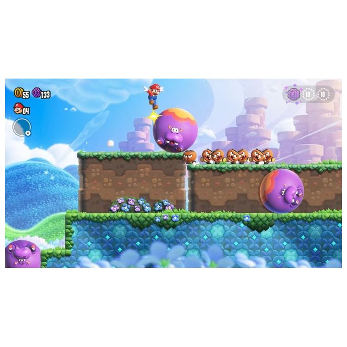 Nintendo 10011783 Super Mario Bros. Wonder Gioco per Nintendo Switch lingue italiano fino a 4 giocatori modalita' multiplayer online e offline colore Standard