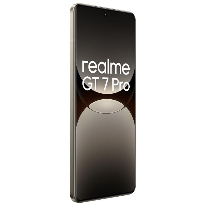 Realme RMX5011 GT 7 Pro 5G Smartphone 12GB RAM 512GB ROM 6.78'' 120Hz 6500 mAh IP68 colore Galaxy Grey