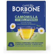 Borbone Capsule Compatibile A Modo Mio Camomilla e Melatonina 16 Pezzi