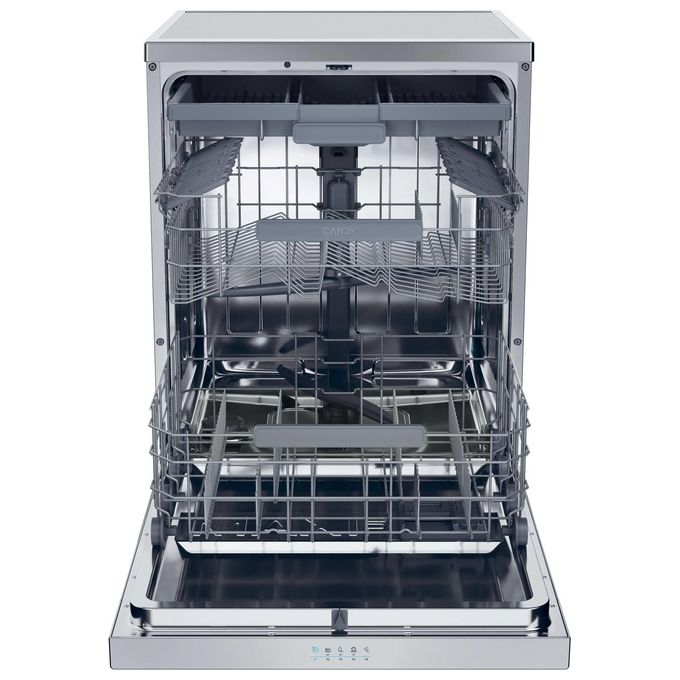 Candy CF 3C7L1S RapidO Lavastoviglie Libera Installazione 13 coperti Classe C 8 programmi 47 dB Wi-Fi (85x59,7x59,8 cm) colore Inox