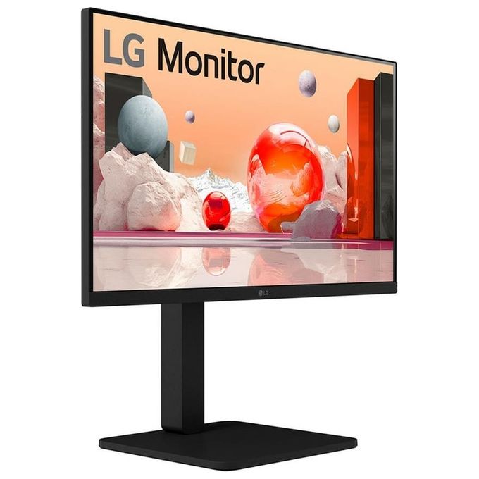 LG 24BA550-B Monitor PC IPS 23,8'' Full HD 1920x1080 100 Hz 5 ms Flicker-Free Altoparlanti Hub USB colore Nero