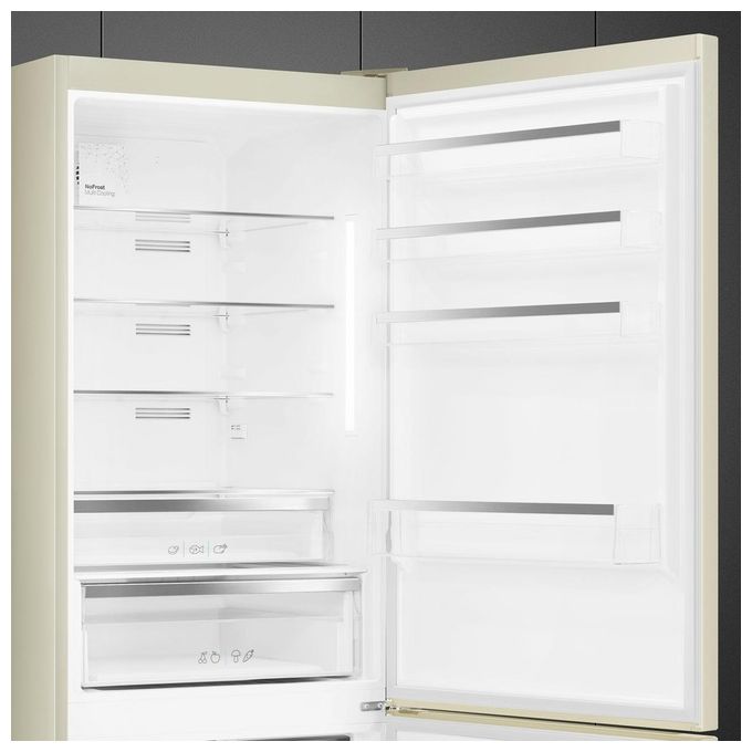 Smeg FC48MDNE Frigorifero Combinato 481 L 192 cm Classe E 41 dB No Frost Inverter colore Marmo