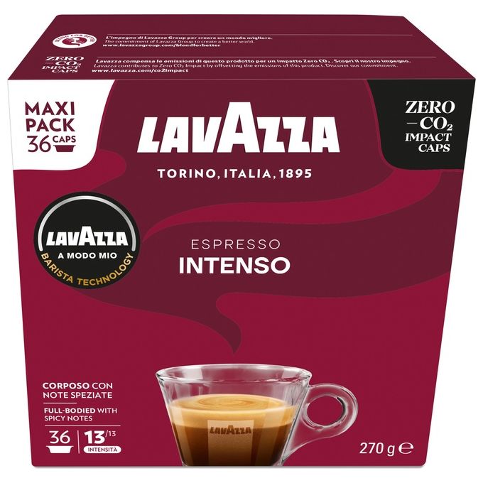 Lavazza A Modo Mio Capsule Caffe' Intensamente 36 Pezzi