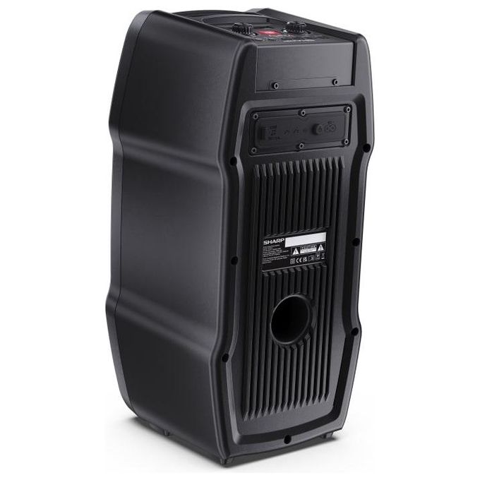 Sharp PS-931 Altoparlante da Festa 180 W Bluetooth 5.3 IPX4 Durata Batteria 13 h colore Nero