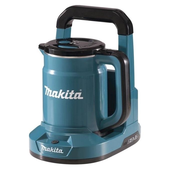 Makita DKT360Z LXT Bollitore a Batteria 36V 2x18V 0,8 L Spegnimento Automatico Protezione Boil-Dry colore Blu Nero