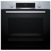 Bosch HBA514BS3 Serie 4 Forno da incasso Elettrico Ventilato Multifunzione 71 L Classe A+ Grill Idrolitico (60x60x60 cm) colore Nero Inox