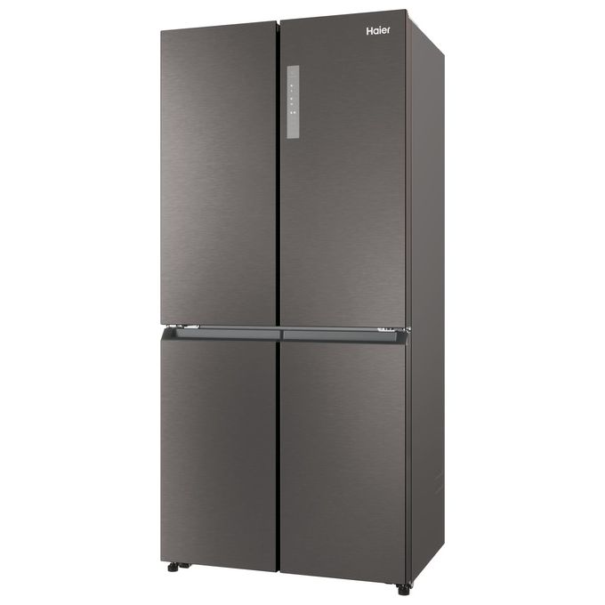 Haier HCR3818ENMD Cube 83 Serie 3 Frigorifero 4 Porte 467 L 181,5 cm Classe E 35 dB Total No Frost colore Grigio