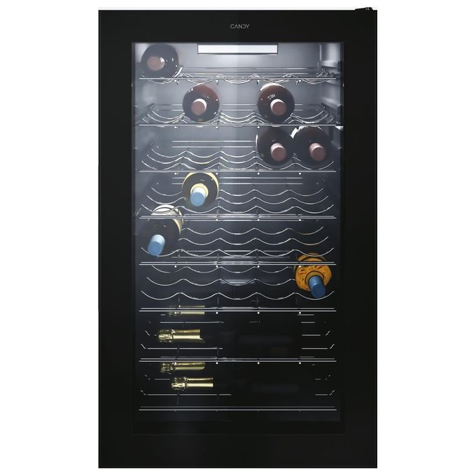 Candy CWC 150 EM-NF DiVino Cantinetta Vino a Compressore 41 bottiglie 121 L Classe G 39 dB App hOn colore Nero