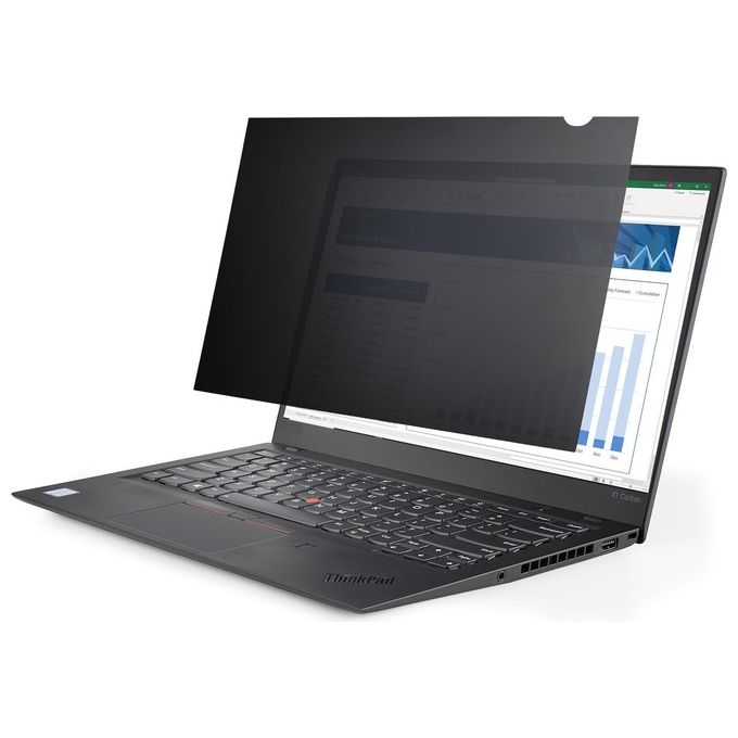 StarTech 14L-PRIVACY-SCREEN Filtro Privacy per Notebook 14'' 16:9 Riduzione Luce Blu 51% Reversibile Opaco-Lucido colore Nero