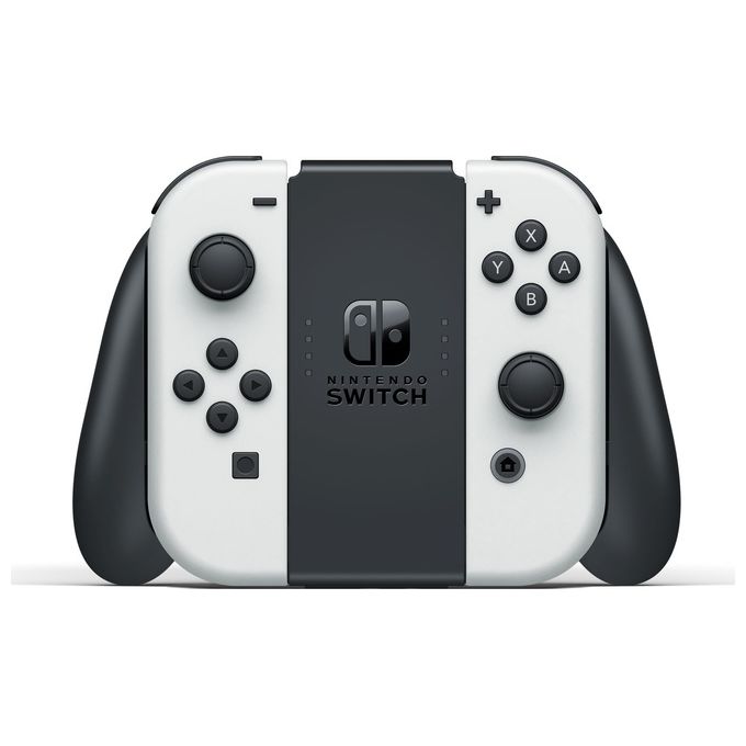 Nintendo, Switch OLED, Bianco, Console Portatile, Schermo 7 Pollici, 64GB