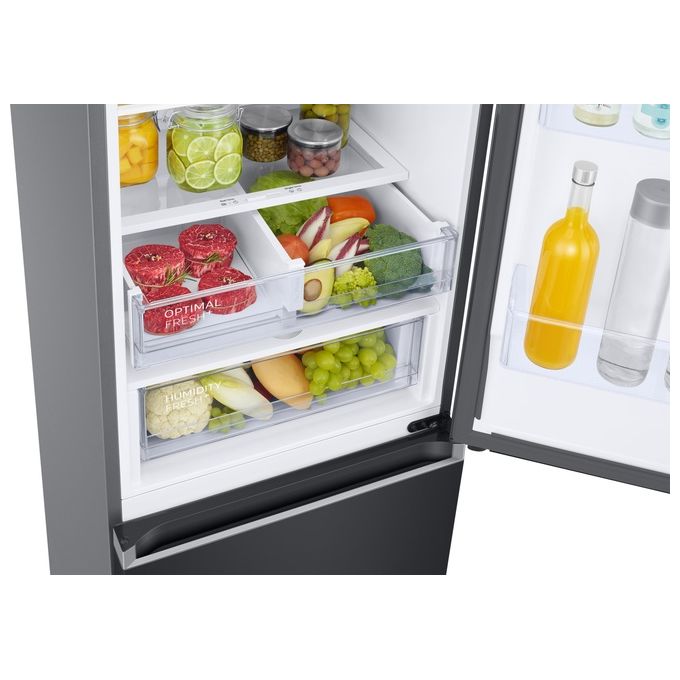 Samsung RB38C603DB1 EcoFlex AI Frigorifero Combinato 390 L 203 cm Classe D 35 dB No Frost Wi-Fi colore Antracite