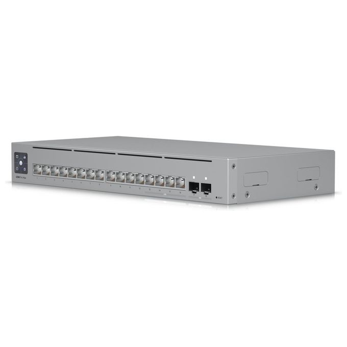 Ubiquiti USW-PRO-MAX-16 Pro Max Switch di Rete L3 16 Porte 2.5G Ethernet 84 Gbit-s 2 SFP+ Rack 1U colore Grigio