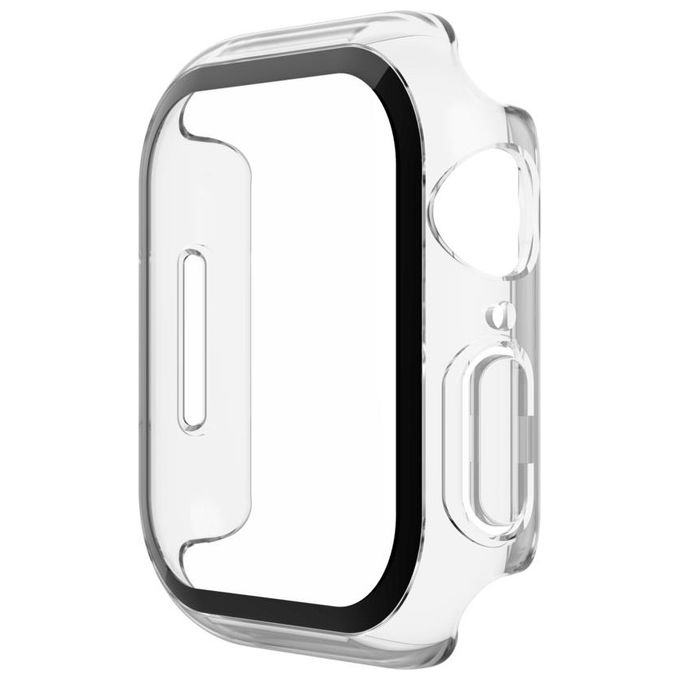 Belkin OVG003ZZCL TemperedCurve Proteggi Schermo Curvo Bumper 2 in 1 Apple Watch Series 4 5 6 7 8 9 SE 40 41mm colore Trasparente