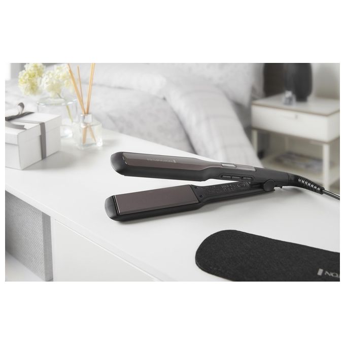 Remington S5525 Piastra Capelli Ceramica Temperatura da 150° a 230° Nero