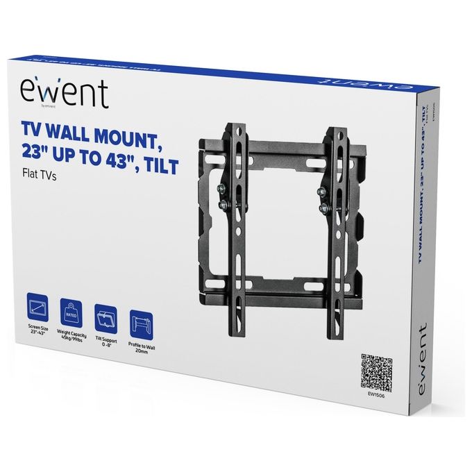 Eminent Easy Tilt EW1506 Staffa Supporto per Tv Lcd per Schermi da 23-42'' Nero-Antracite
