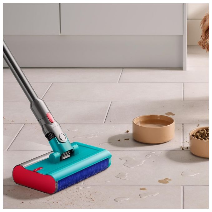 Dyson 448798-01 V15s Detect Submarine Aspirapolvere senza filo secco e bagnato ciclonica 0,76 L 240 AW 60 min colore Nichel Giallo
